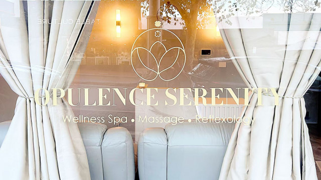 Opulence Serenity Wellness Spa, Massage & Reflexology - Store Front Signage